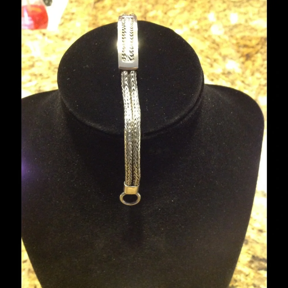 Vintage Lois Hill Sterling Silver Bracelet - Picture 3 of 4